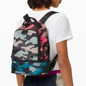 Lululemon City Adventurer Backpack Mini 10L in Heritage 365 Camo Guava P…